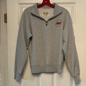 Sacred Heart University Gray Quarter-Zip Women's Sweatshirt